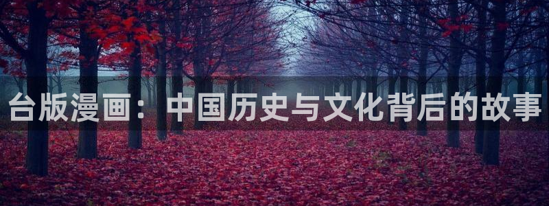 羞羞漫画在线观看入口免费：台版漫画：中国历史与文化背后的故事